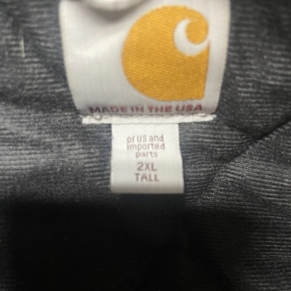 carhartt jacket 2xl tall black Nwt J140-BLK - Picture 13 of 13